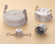 Click to enlarge - Part ‘DC’ ‘Camlock’ type coupling. Female Cam cap.
