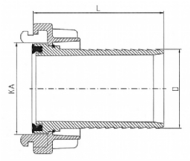 Click to enlarge - Stortz couplings are designed to be easy to use, efficient and adaptable. They work on the principle of an hermaphrodite connection, that is, both parts are the same and lock together by a twist action. 

Stortz couplings are available in aluminium, brass, stainless steel and gunmetal. Seals are nitrile rubber as standard, Viton on request. Stortz couplings are designed for 16 bar working pressure.

Stortz couplings are available with smooth tails for use with RS type clamps and all couplings can be supplied with safety latches.