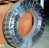 Click to enlarge - Oil/suction delivery hose used in hydraulic return/suction lines.