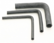 Click to enlarge - Radiator hose for low pressure water delivery, resistant to Glycols etc. Used in under bonnet applications and on test beds.

Also available in 90 degree elbow version in certain sizes.