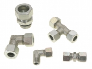 Click to enlarge - Metric and Imperial compression fittings are stocked covering the complete range of sizes and styles. A full catalogue is available on request.