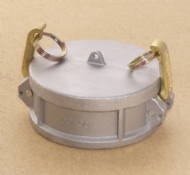 Click to enlarge - Part ‘DC’ ‘Camlock’ type coupling. Female Cam cap.