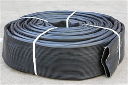 Click to enlarge - Premium quality layflat hose for linear travelling irrigation reels. Resistant to vermin and mildew attack. Also used as a heavy duty dredging hose.