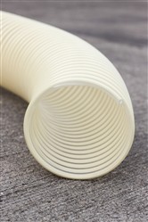 Click to enlarge - Heavier duty version of 8600, this is a very heavy polyurethane ducting hose with a smooth bore. Designed for transporting powders and granules and also for liquid foodstuffs. Very abrasion resistant. Widely used in grain and seed drills, street cleaning and leaf collecting.