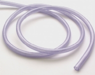 Click to enlarge - Clear braided PVC hose reinforced with a polyester fibre. Safety ratio 3:1. Can also be supplied in compound that meets the requirement of S.I. 1927. Braid angle is laid down at 54° - 44’, providing optimum performance.